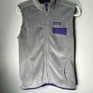 Patagonia Women’s  Gray Fleece Vest